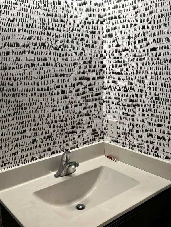 Wallpaper removal and installation